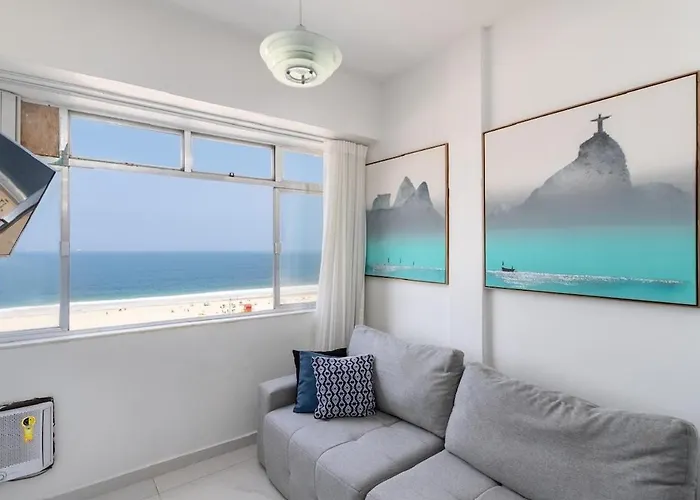 Vista Mar Leme/Copacabana Rio de Janeiro